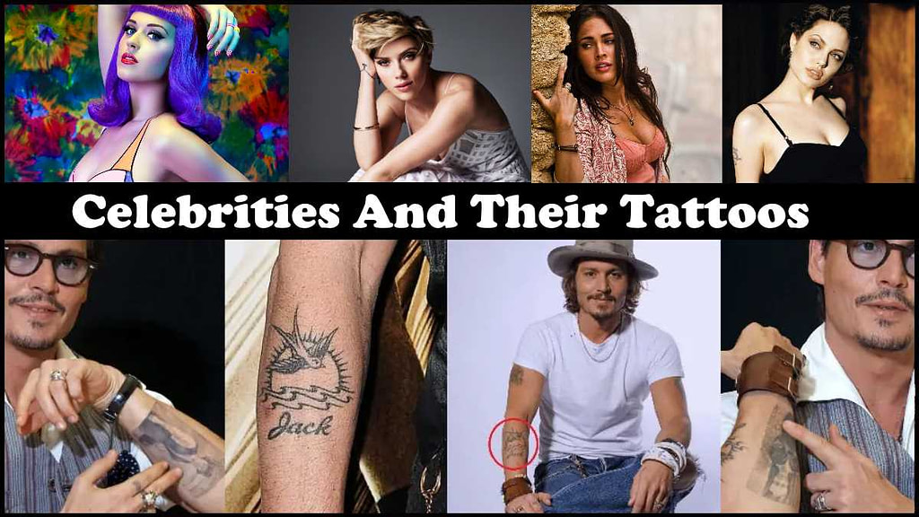 Celebrities And Their Tattoos