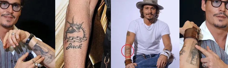 celebrities and their tattoos